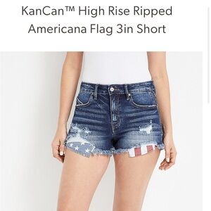 KanCan Maurice’s Americana shorts